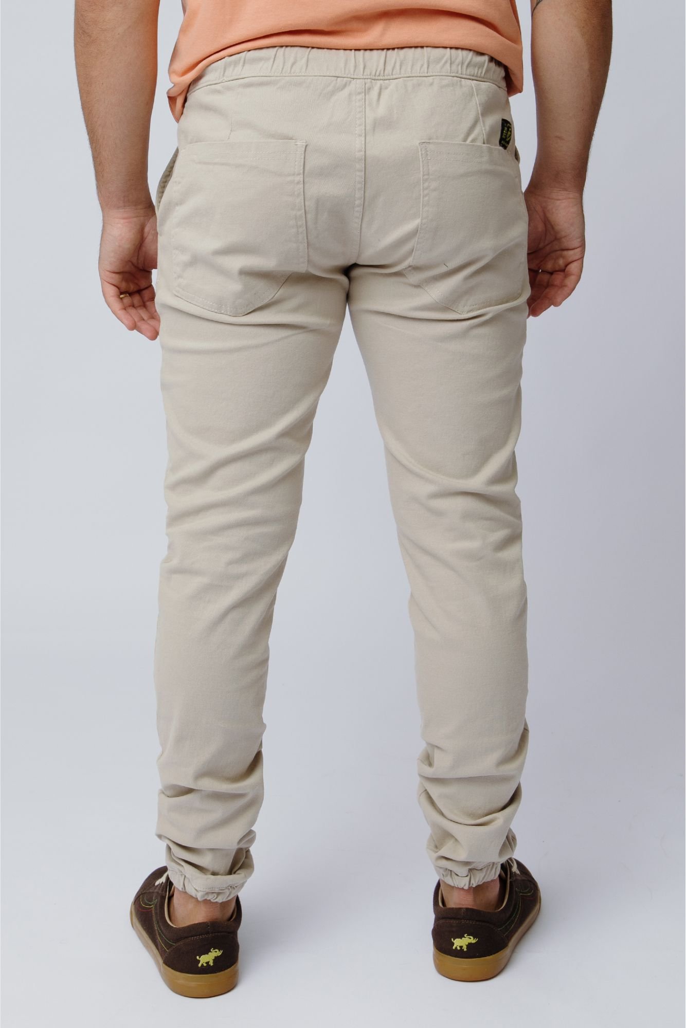 Calça chino 2024 jogger masculina