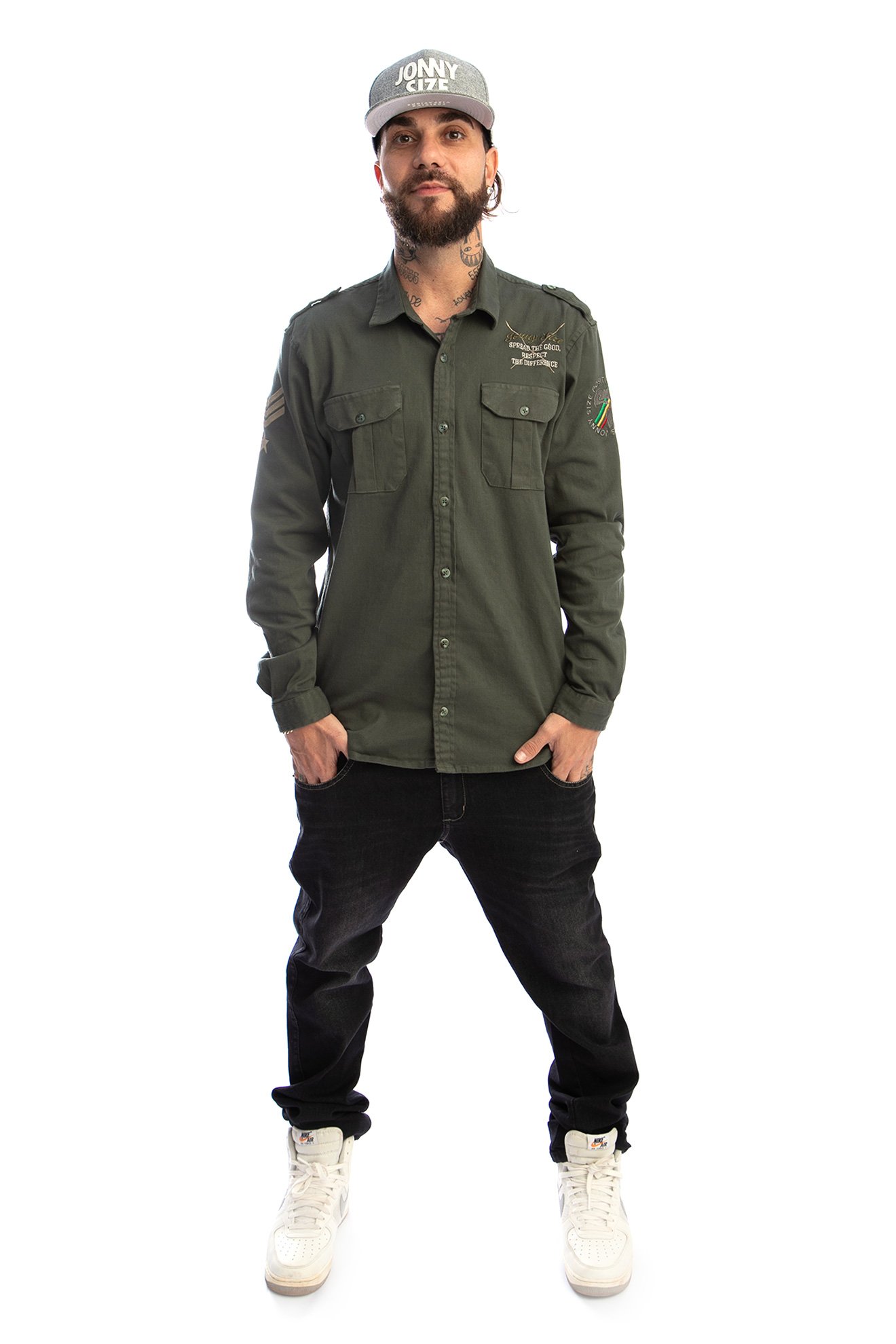 Camisa best sale sarja militar