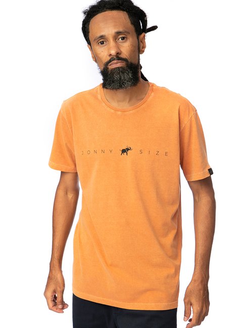camiseta jonny size institucional j elefante s stone ocre 0023