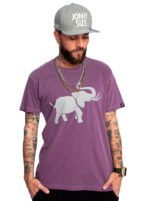 camiseta jonny size institucional elefantao stone ultravioleta 0037b