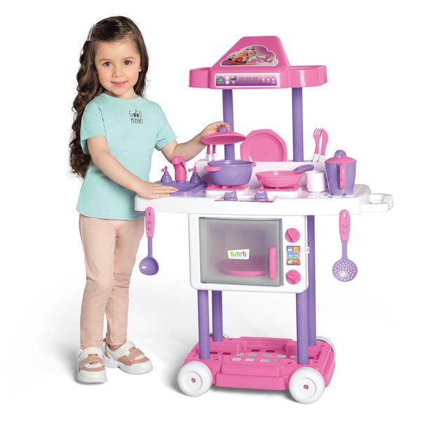 Kit Cozinha Infantil Jogo De Chá Chef