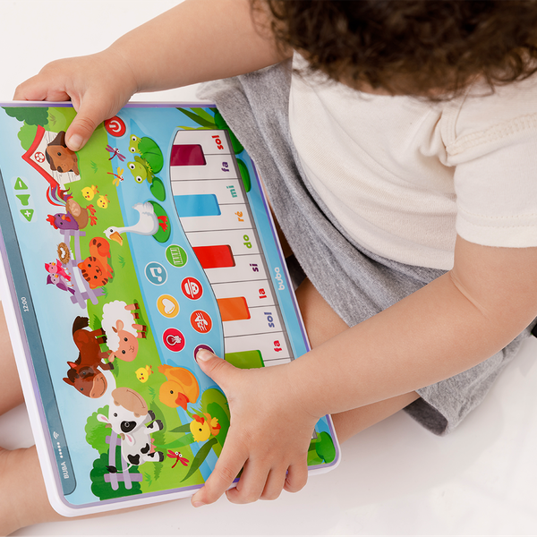 Tabele Teclado Musical Baby Com Musicas Sons De Animais Infantil