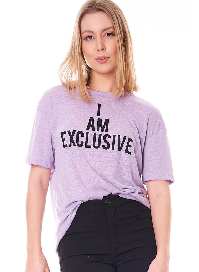 camiseta com estampa localizada de malha flame lilas 7