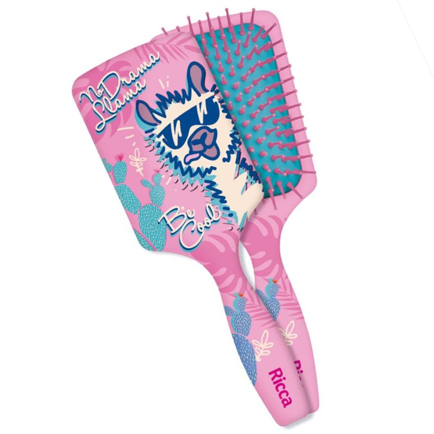 Escova de Desembaraçar Cabelo Ricca Racket Escova de Desembaraçar Cabelo Ricca Racket