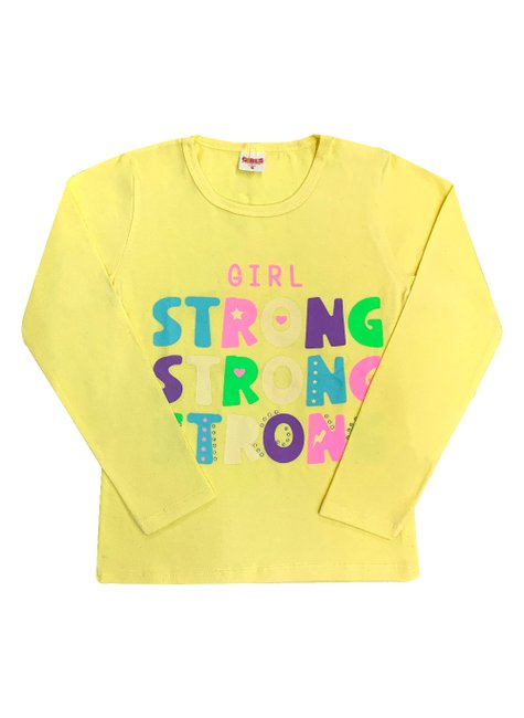 01 blusa menina strong strass girls