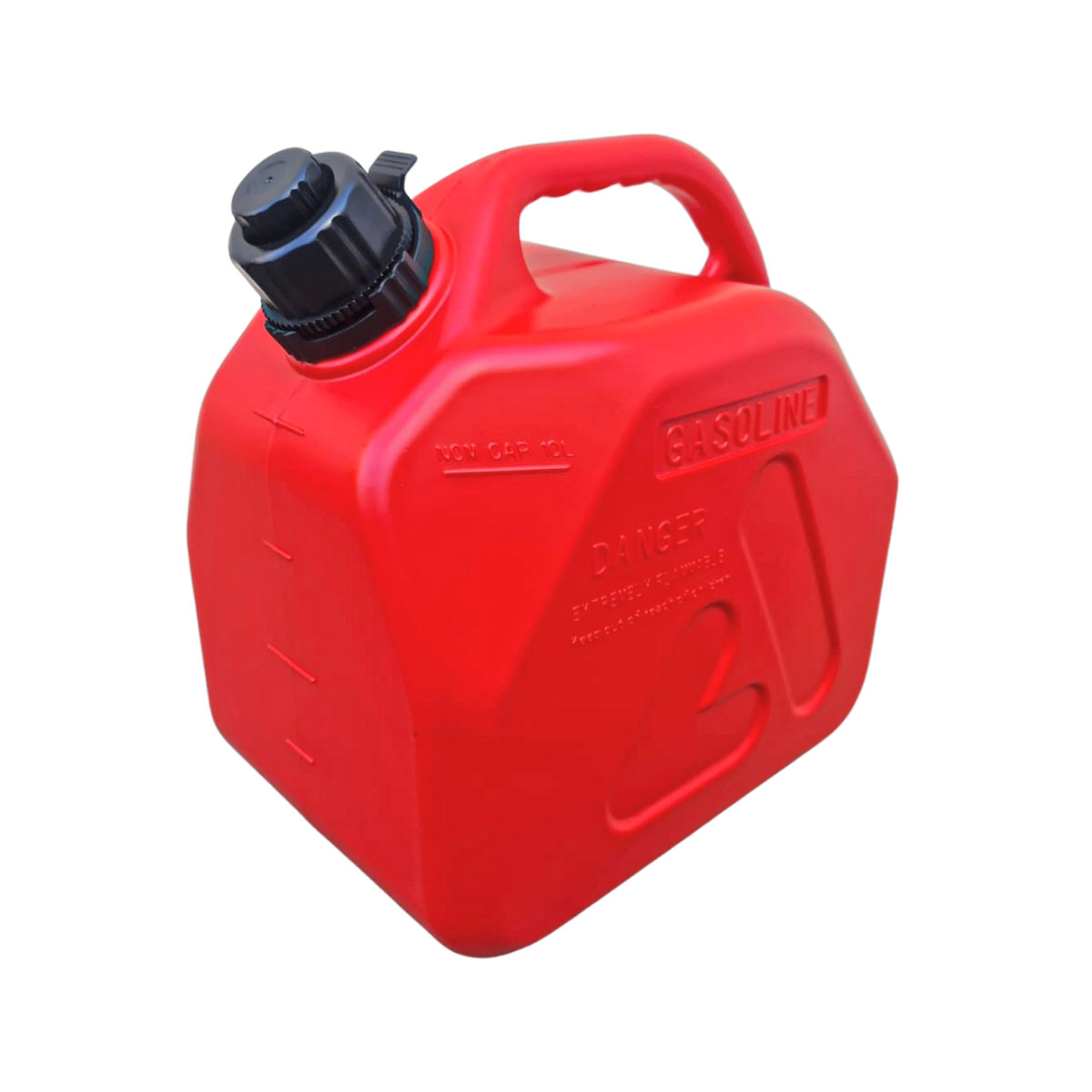 Galão - Tanque de Combustível Vermelho 10L com bico Dosador Automático ...