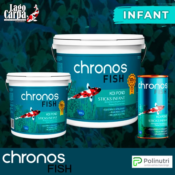 Ração Chronos Fish Koi Sticks Infant Ração Chronos Fish Koi Sticks Infant
