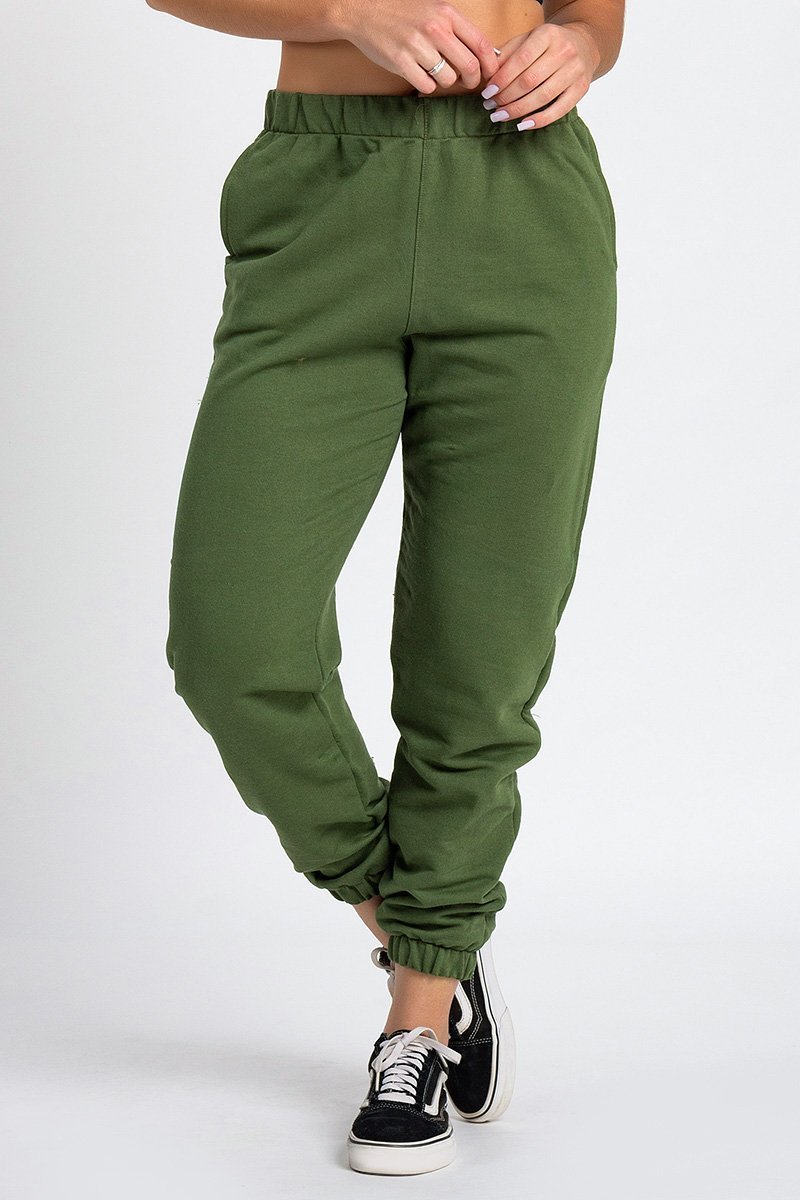 Calça jogger feminina store verde