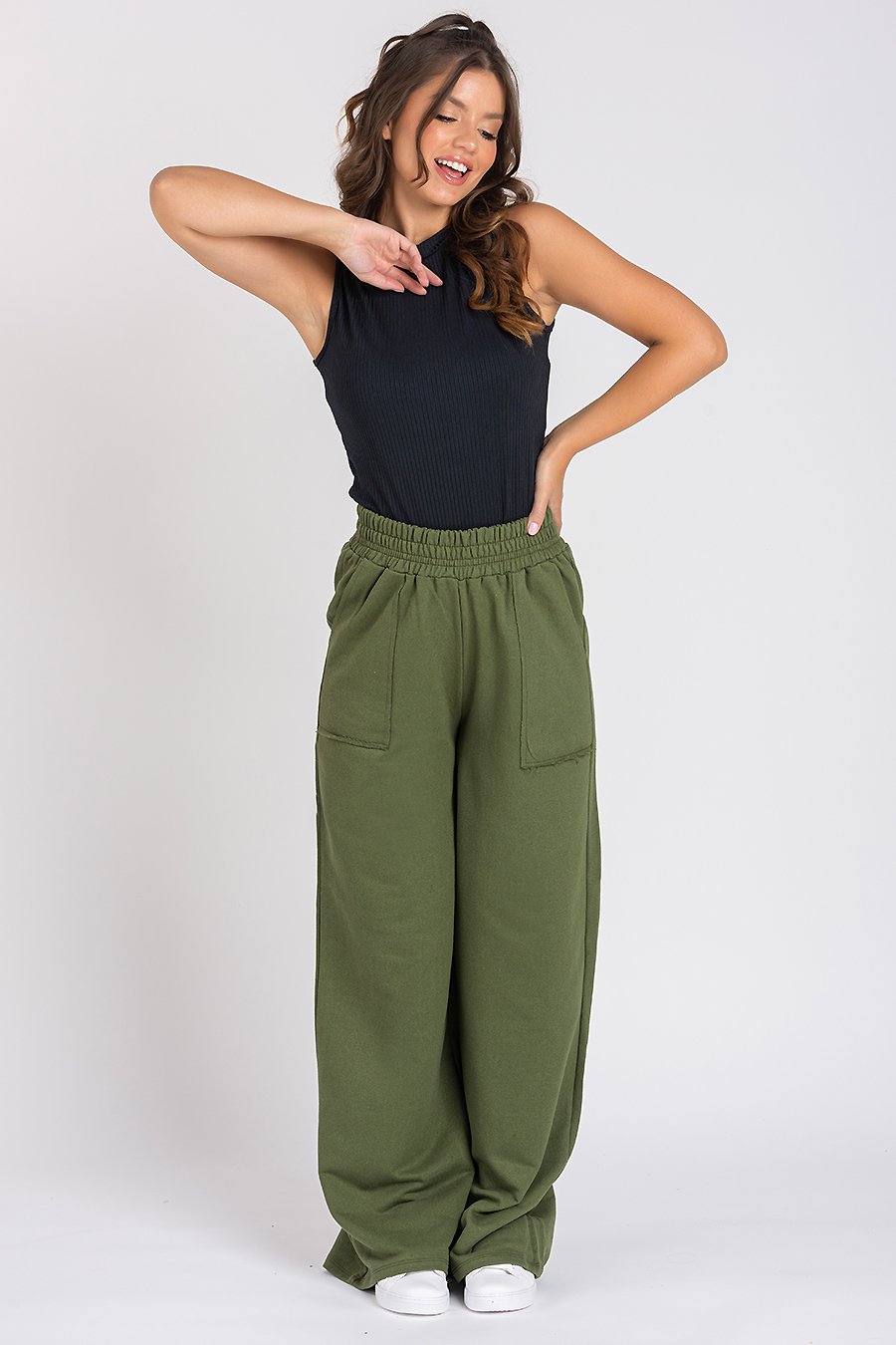 Calça moletom sale verde