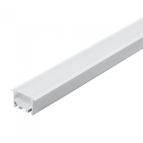 Perfil de LED Embutir Slim 3M 30.2mm X 9.64mm Preto Fosco