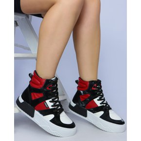 T nis Casual Street Colors Preto E Vermelho Feminino Masculino Unissex Legut
