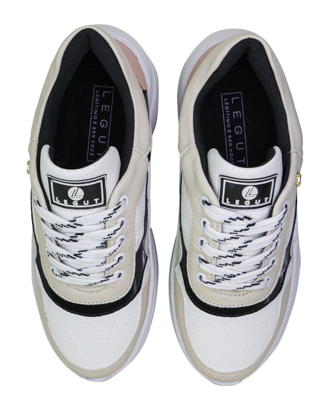 LIU JO ME Contro Te Wonder 2 Sneakers Con Patch 32/34 Bianco - Junior