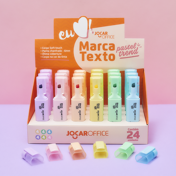 Marca Texto Jocar Office Pastel Trend