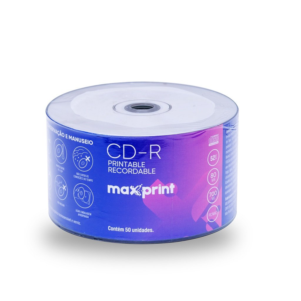 CDR Maxprint Printable Recordable C/50