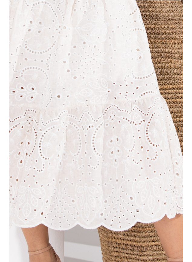 Saia outlet branca laise