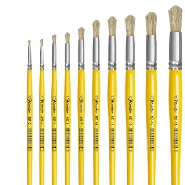 Pincel Condor Cerdas Brancas Especiais Redondo Pincel Condor Cerdas Brancas Especiais Redondo