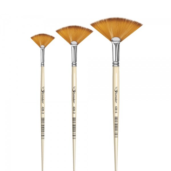 Pincel Condor Sintético Konex Leque Pincel Condor Sintético Konex Leque