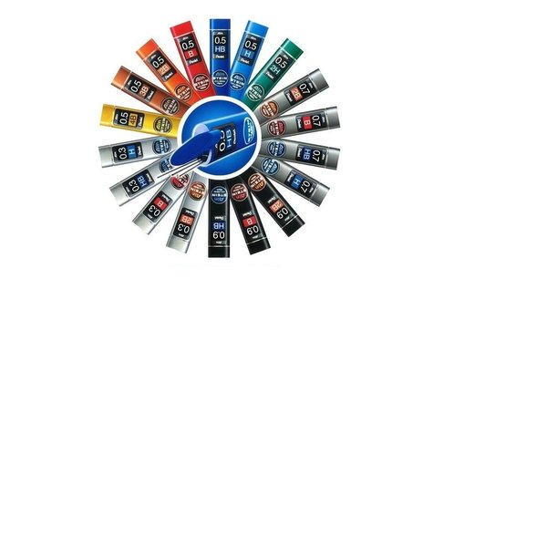 Grafite Pentel Stein 0,3mm Grafite Pentel Stein 0,3mm