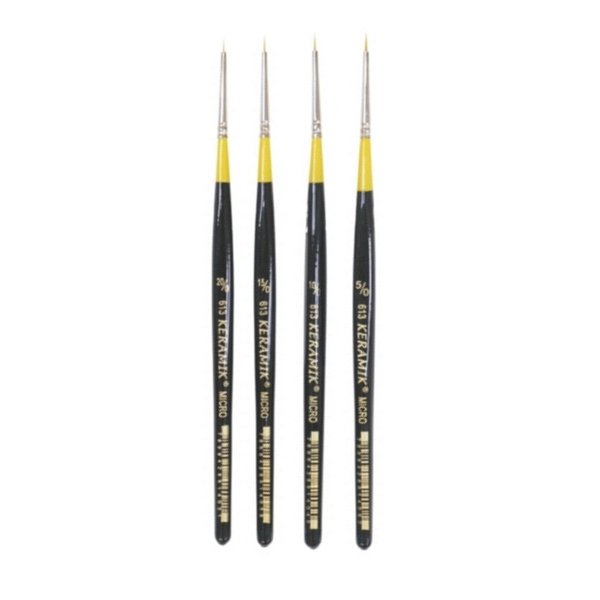 Pincel Keramik Sintético Micro Redondo Pincel Keramik Sintético Micro Redondo
