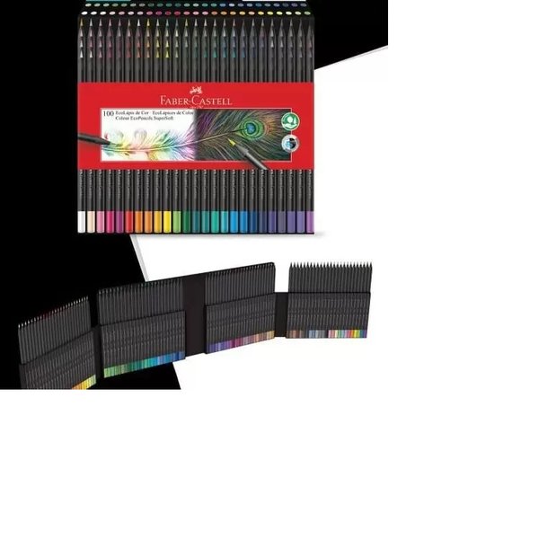 Estojo Ecolápis de Cor Supersoft C/100 Cores Estojo Ecolápis de Cor Supersoft C/100 Cores
