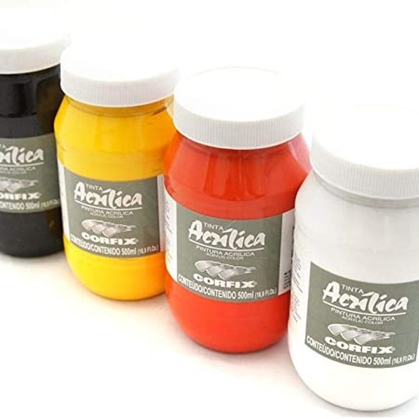 Tinta Acrílica Corfix 500ml Tinta Acrílica Corfix 500ml