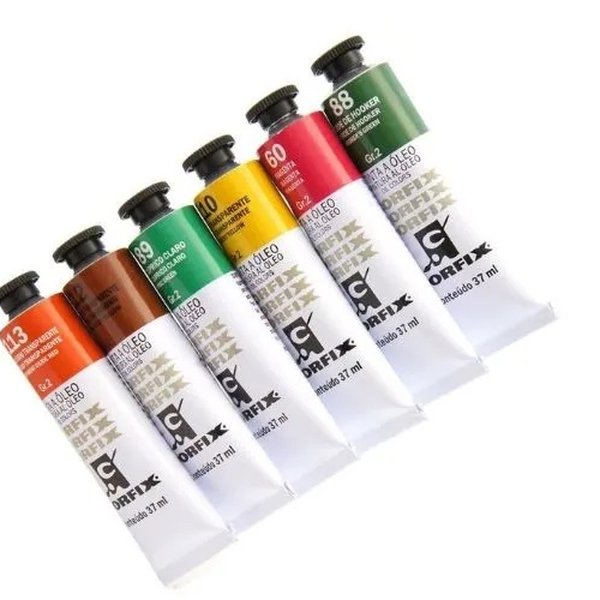 Tinta Óleo Corfix 37ml Tinta Óleo Corfix 37ml