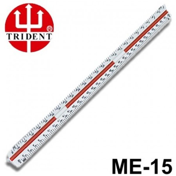 Escalímetro Trident 15CM Escalímetro Trident 15CM