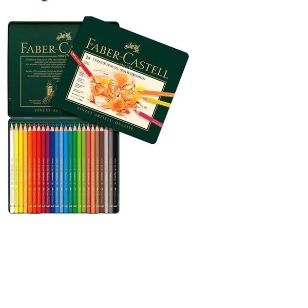 Estojo Lápis de Cor Polychromos C/24 Cores Estojo Lápis de Cor Polychromos C/24 Cores