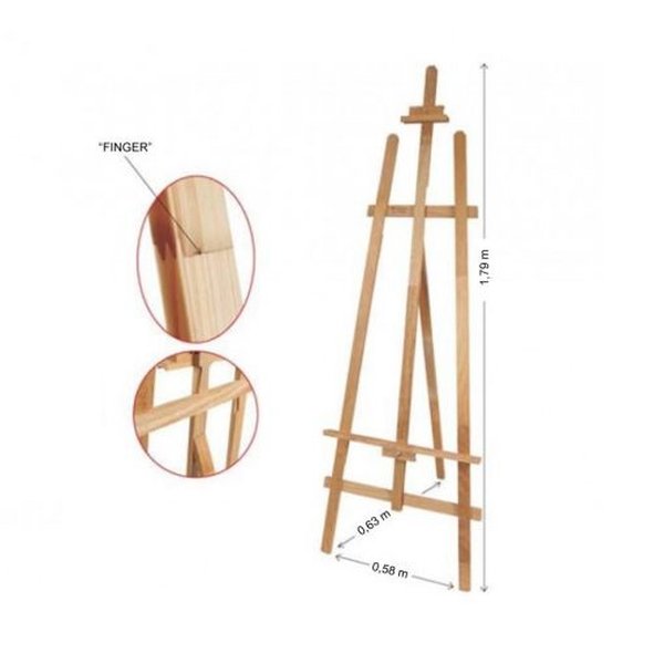 Cavalete Pintura Trident Modelo 12023 Cavalete Pintura Trident Modelo 12023