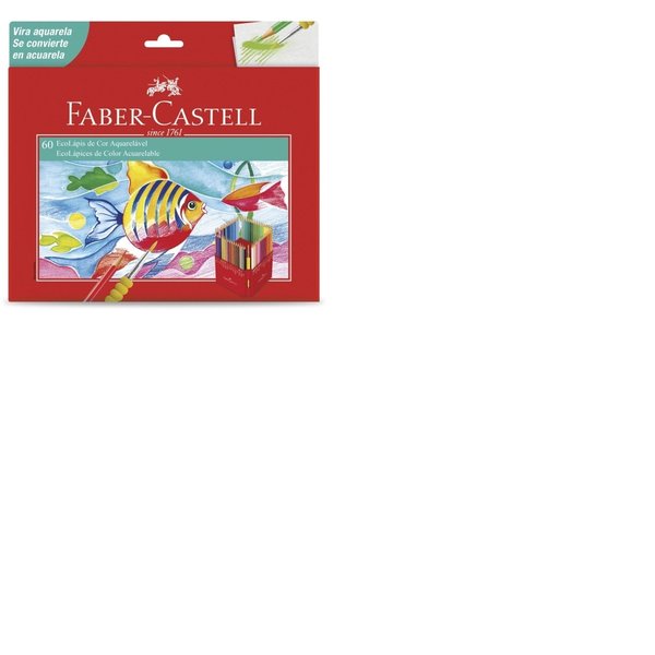 Estojo Ecolápis de Cor Aquarelavel C/60 Cores Estojo Ecolápis de Cor Aquarelavel C/60 Cores