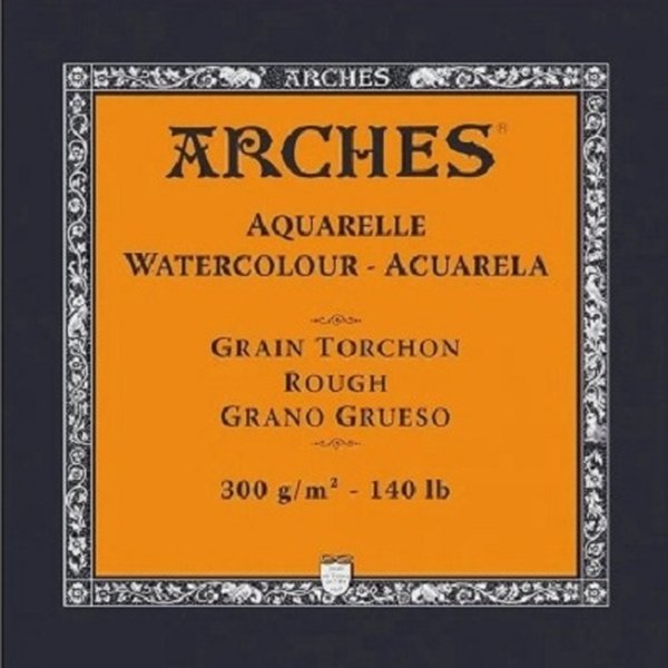 Bloco Arches 100% Algodão 14x21 C/12 Folhas Grain Tourchon Bloco Arches 100% Algodão 14x21 C/12 Folhas Grain Tourchon
