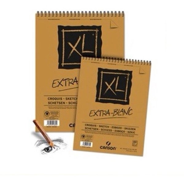 Bloco Canson XL Extra-Blanc C/60 Folhas 90GR Bloco Canson XL Extra-Blanc C/60 Folhas 90GR