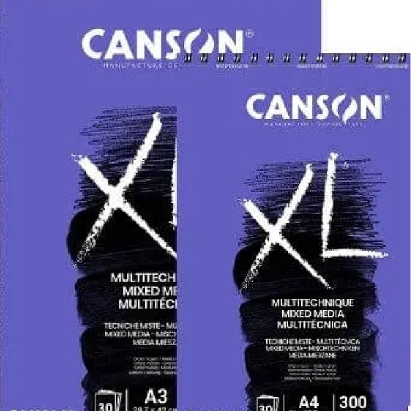 Bloco Canson XL MIX-Media C/50 Folhas 300GR Bloco Canson XL MIX-Media C/50 Folhas 300GR