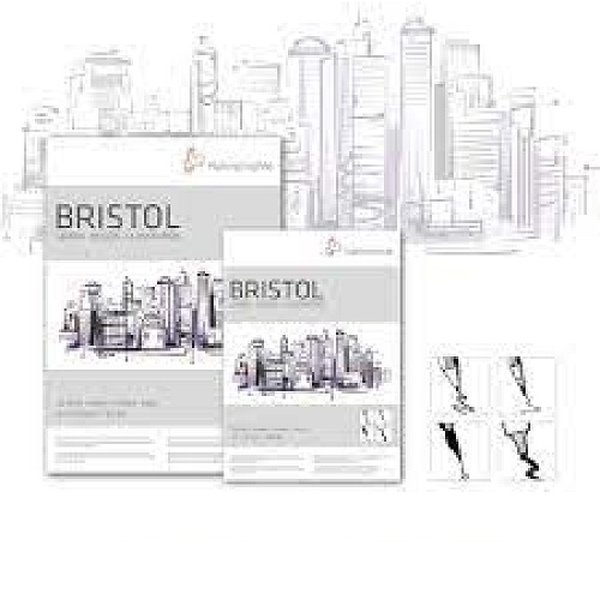 Bloco Hahnemühle Bristol C/20 Folhas 250GR Bloco Hahnemühle Bristol C/20 Folhas 250GR