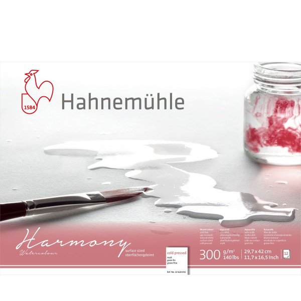 Bloco Hahnemühle Harmony C/12 Folhas 300GR Bloco Hahnemühle Harmony C/12 Folhas 300GR