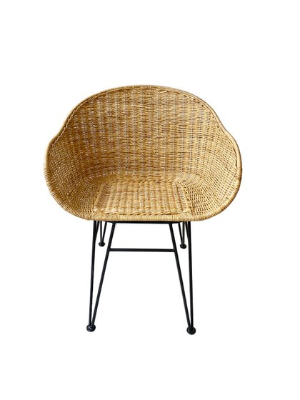 cadeira poltrona bambu junco ferro grecia mediterraneo lili casa