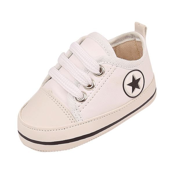 Tênis Star Branco Bebê Unissex Baratinha - (P/M/G) Tênis Star Branco Bebê Unissex Baratinha - (P/M/G)