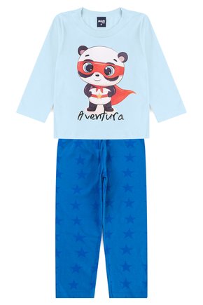 Pijama Infantil Ursinho Azul- Mafi kids