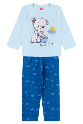 Pijama Infantil Ursinho Azul Claro - Mafi kids