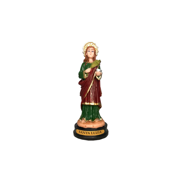Imagem Sacra Em Resina de Santa Luzia