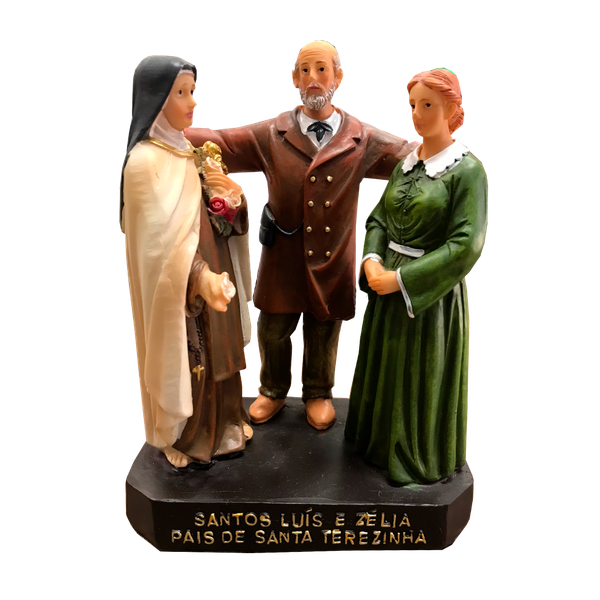 Imagem Sacra Em Resina De São Luís E Santa Zélia Martin Pais De Santa ...