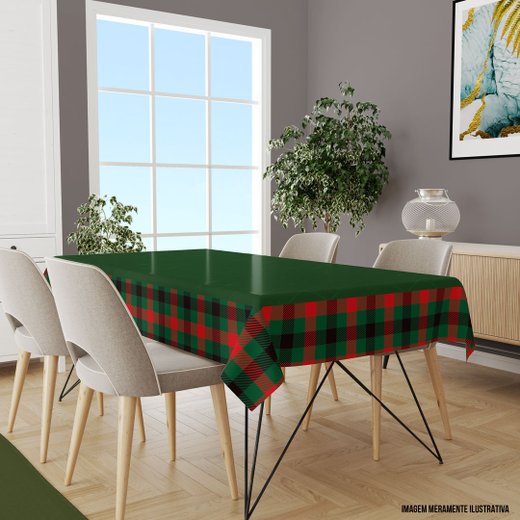 Toalha de mesa de natal escocês verde xadrez toalha de mesa retangular casa  pano de mesa foto de alta qualidade algodão toalha de mesa
