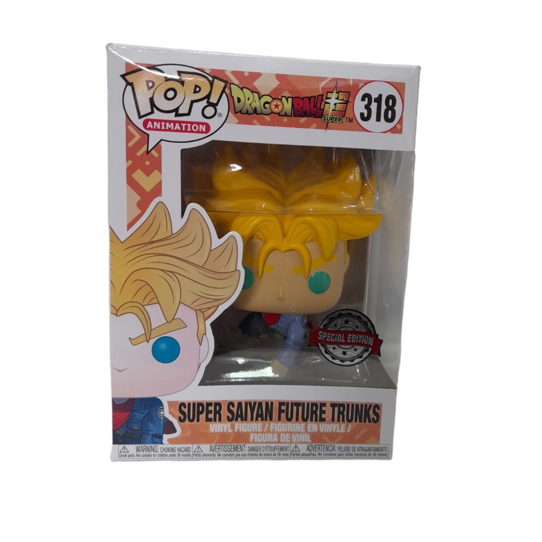 Funko Pop Dragon Ball Super Saiyan Future Trunks