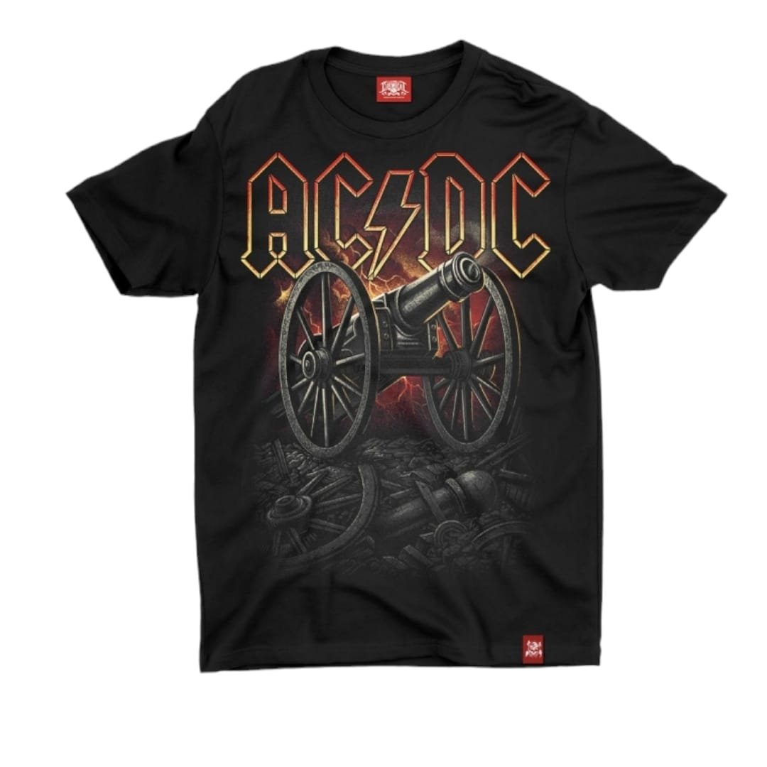 Camiseta AC/DC Canhão