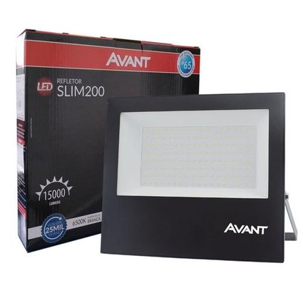 Refletor LED 200W Slim Bivolt Avant