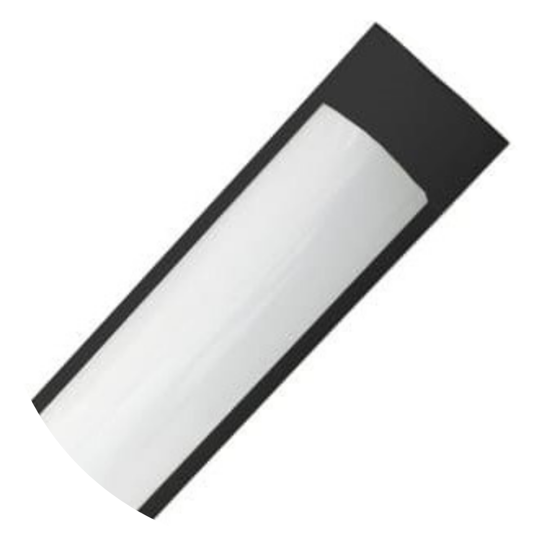 Luminaria Flat Slim LED 100cm 36W Preta - Avant - LOJALUZDOMUNDO