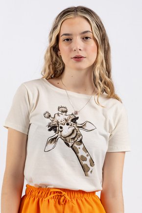 Camiseta Feminina T-Shirt Preta com Strass Estampa Bolsa Roxa