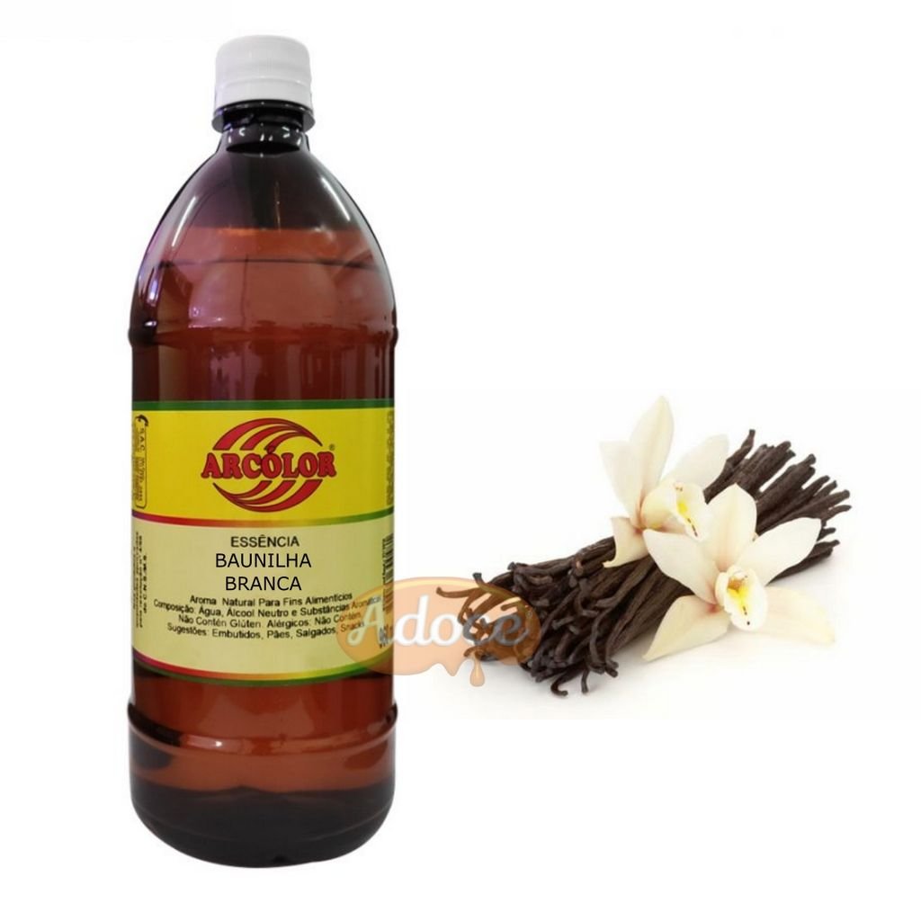 ESSÊNCIA DE BAUNILHA BRANCA 960ML ARCÓLOR