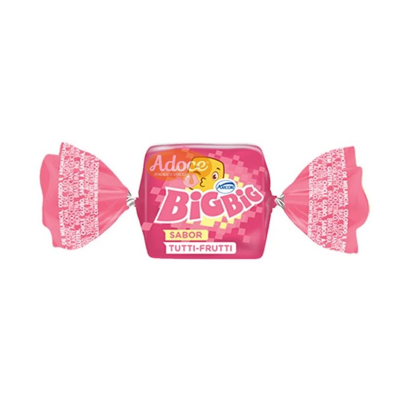 Chiclete Bigbig Tutti-frutti 315g Arcor  Compre na Mercadoce - Mercadoce -  Doces, Confeitaria e Embalagem