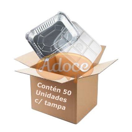 Bolo Inglês aluminio 650ml (D10Fs) c/tampa Pet 40 unids - embalagens  descartáveis em geral , produtos limpeza e artigos festa e papelaria